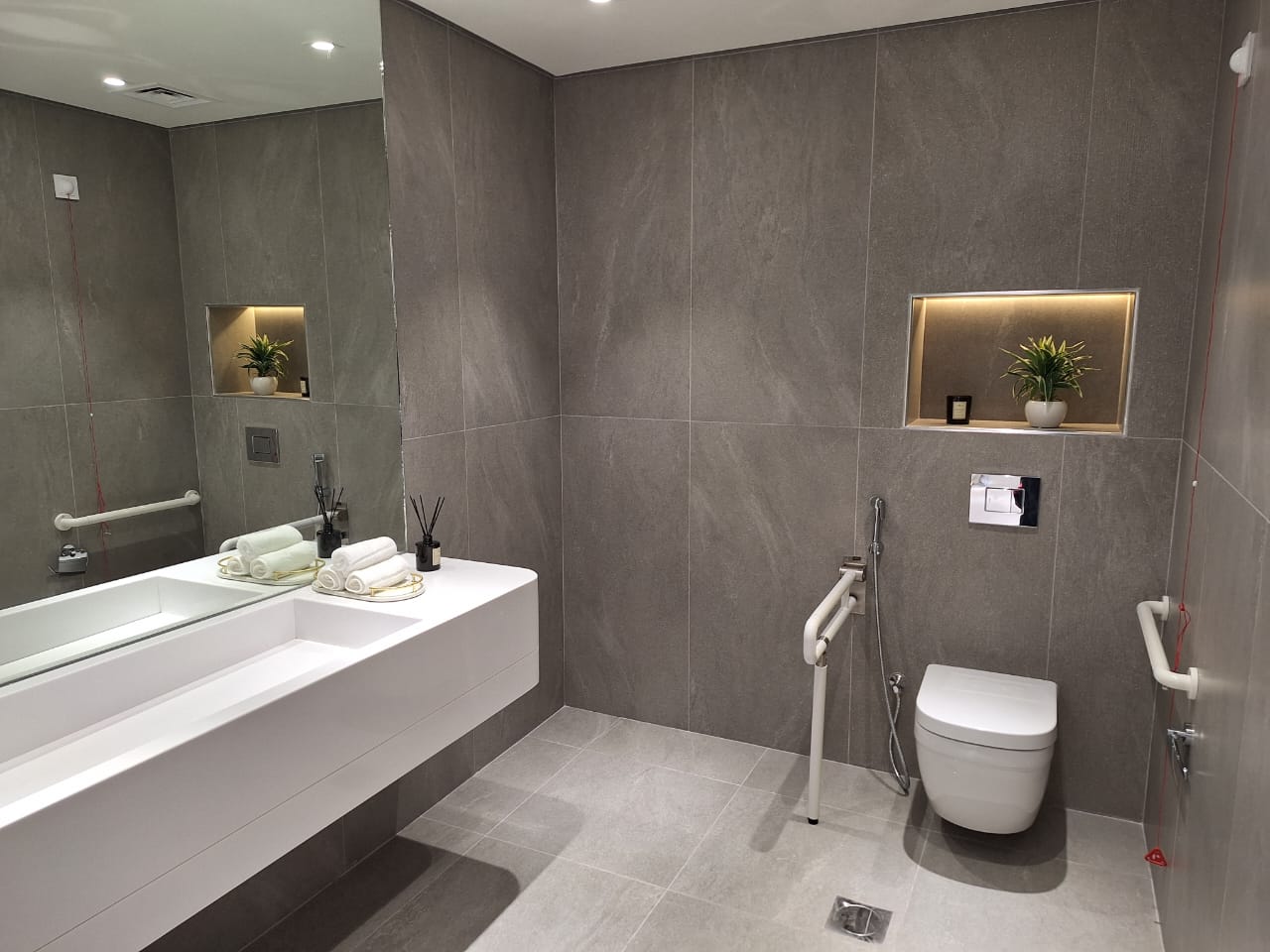 Accessible washroom delivery