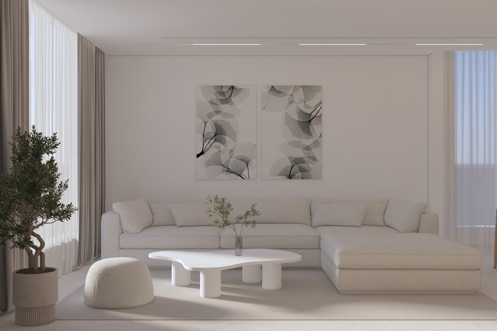 Interior design concept